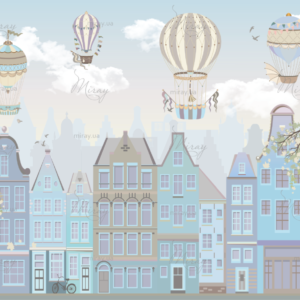 d-06-02_Lots with balloons blue-fon d-06-02_Lots with balloons blue-fon