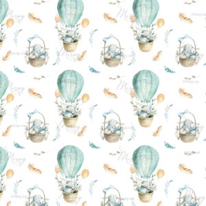 d-07-08_Bunnies on balloons-fon d-07-08_Bunnies on balloons-fon