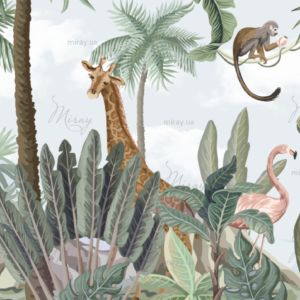 d-08-02_Джунглі дитячі-fon d-08-02_Джунглі дитячі-fon