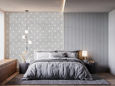 d-12-008-Drops on a gray background-z d-12-008-Drops on a gray background-z