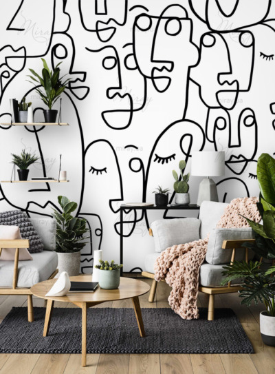 Face abstraction Face abstraction