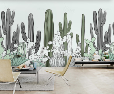 d-14-136-Light green cacti d-14-136-Light green cacti