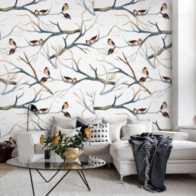 d-13-007-Пташки на гілках-В d-13-007-Пташки на гілках-В