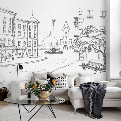 d-20-009-Old town street d-20-009-Old town street