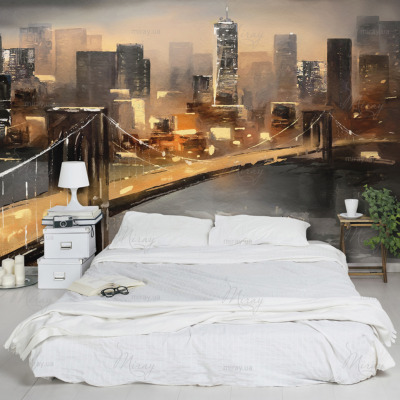 d-20-011-Brooklyn Bridge at sunset d-20-011-Brooklyn Bridge at sunset