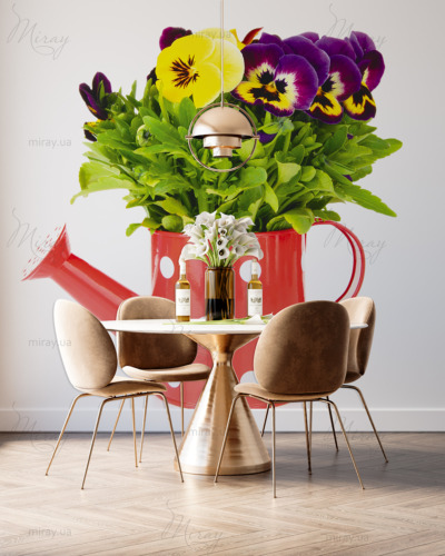 p-07-001-Pansies in a watering can-z p-07-001-Pansies in a watering can-z