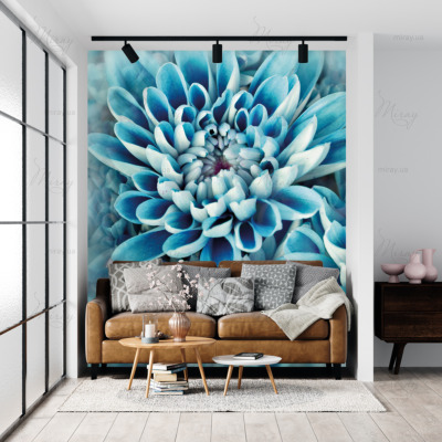 p-07-005-голубые хризантемы-z p-07-005-голубые хризантемы-z