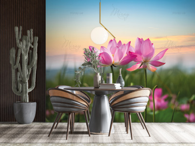 p-07-029-Цветок лотоса на закате-z p-07-029-Цветок лотоса на закате-z