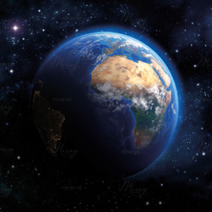 p-11-005-Earth view of Africa p-11-005-Earth view of Africa