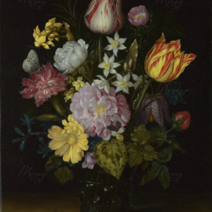p-12-021-Ambrosius Bosshart flowers in a vase p-12-021-Ambrosius Bosshart flowers in a vase