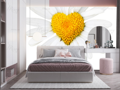 p-07-093-ромашка с серединкой в виде сердца-z p-07-093-ромашка с серединкой в виде сердца-z