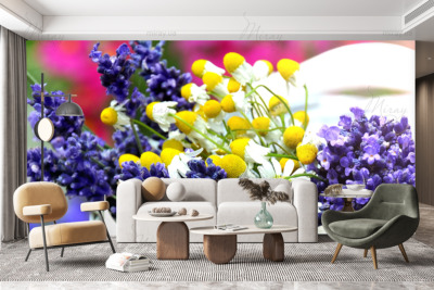 p-07-114-букет лаванди з ромашками-z p-07-114-букет лаванди з ромашками-z