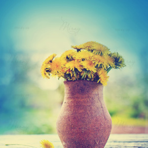 p-07-134-одуванчики в вазе p-07-134-одуванчики в вазе