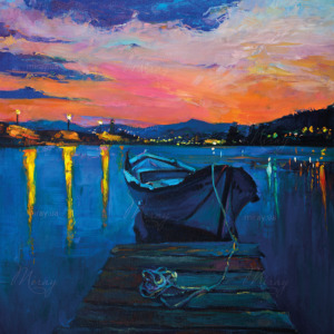 p-12-035-живопись лодка p-12-035-живопись лодка