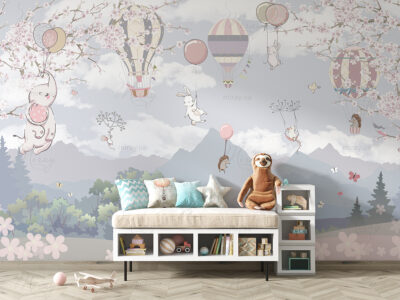 d-07-021-шарики_с_животными_и_сакурой-z d-07-021-шарики_с_животными_и_сакурой-z