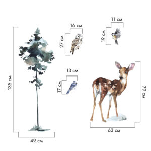 n-01-010-размеры-олененок n-01-010-размеры-олененок