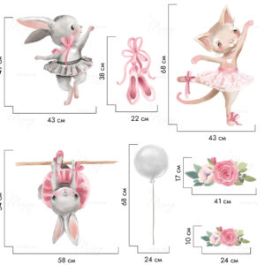 размеры-воздушные-шары-зайка размеры-воздушные-шары-зайка