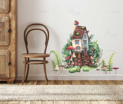 Home interior background, cozy room in farmhouse style, 3d rende Home interior background, cozy room in farmhouse style, 3d rende