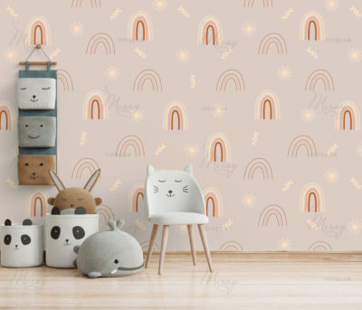 Mock up wall in the children’s room in white color wall backgrou Mock up wall in the children’s room in white color wall backgrou