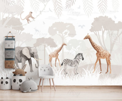 Mock up wall in the children’s room in white color wall backgrou Mock up wall in the children’s room in white color wall backgrou