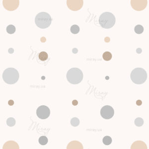 Aesthetic background, polka dot pattern in cream vector Aesthetic background, polka dot pattern in cream vector