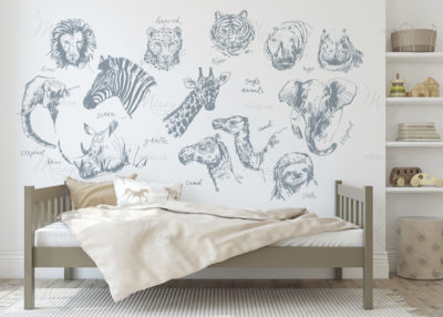 interior Toddler room. 3d render. interior Toddler room. 3d render.