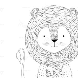 Лев рисунок Лев рисунок