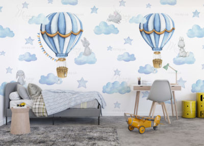 Empty white wall in modern child room. Mock up interior in contemporary, scandinavian style. Copy space for your picture or poster. Bed, desk, toys. Cozy room for kids. 3D rendering. Empty white wall in modern child room. Mock up interior in contemporary, scandinavian style. Copy space for your picture or poster. Bed, desk, toys. Cozy room for kids. 3D rendering.