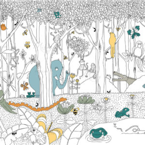 Children’s,Picture,Coloring,With,Animals Children’s,Picture,Coloring,With,Animals