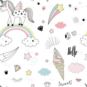 unicorn dreams pattern unicorn dreams pattern