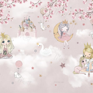 Замок с принцессами – макет Замок с принцессами – макет