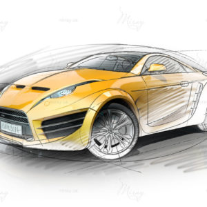 Concept car sketch Concept car sketch