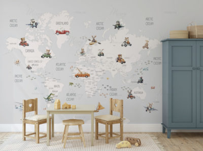 Interior of playroom. 3d render. Interior of playroom. 3d render.