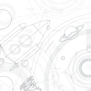 Космос чертеж Космос чертеж