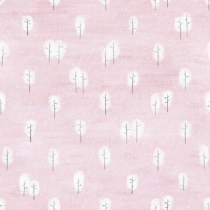 Winter park. Watercolor snowy forest. Creative kids texture for wrapping, textile, wallpaper, apparel and fabric. Pink background. Winter park. Watercolor snowy forest. Creative kids texture for wrapping, textile, wallpaper, apparel and fabric. Pink background.