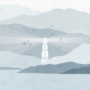 Маяк на голубом побережье Маяк на голубом побережье