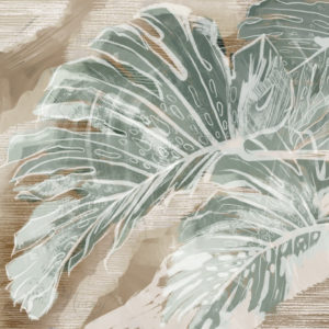 Graphic,Drawn,Exotic,Tropical,Leaves,On,Abstract,Wall.,Floral,Background. Graphic,Drawn,Exotic,Tropical,Leaves,On,Abstract,Wall.,Floral,Background.