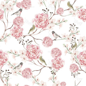 Beautiful watercolor seamless pattern with rose hip flowers and leaves. Beautiful watercolor seamless pattern with rose hip flowers and leaves.