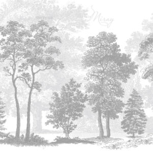 Гравюра реревьев серая Гравюра реревьев серая