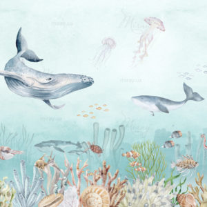 Abstract watercolor background fading from a deep turquoise color at the bottom to white at the top, like a misty ocean Abstract watercolor background fading from a deep turquoise color at the bottom to white at the top, like a misty ocean